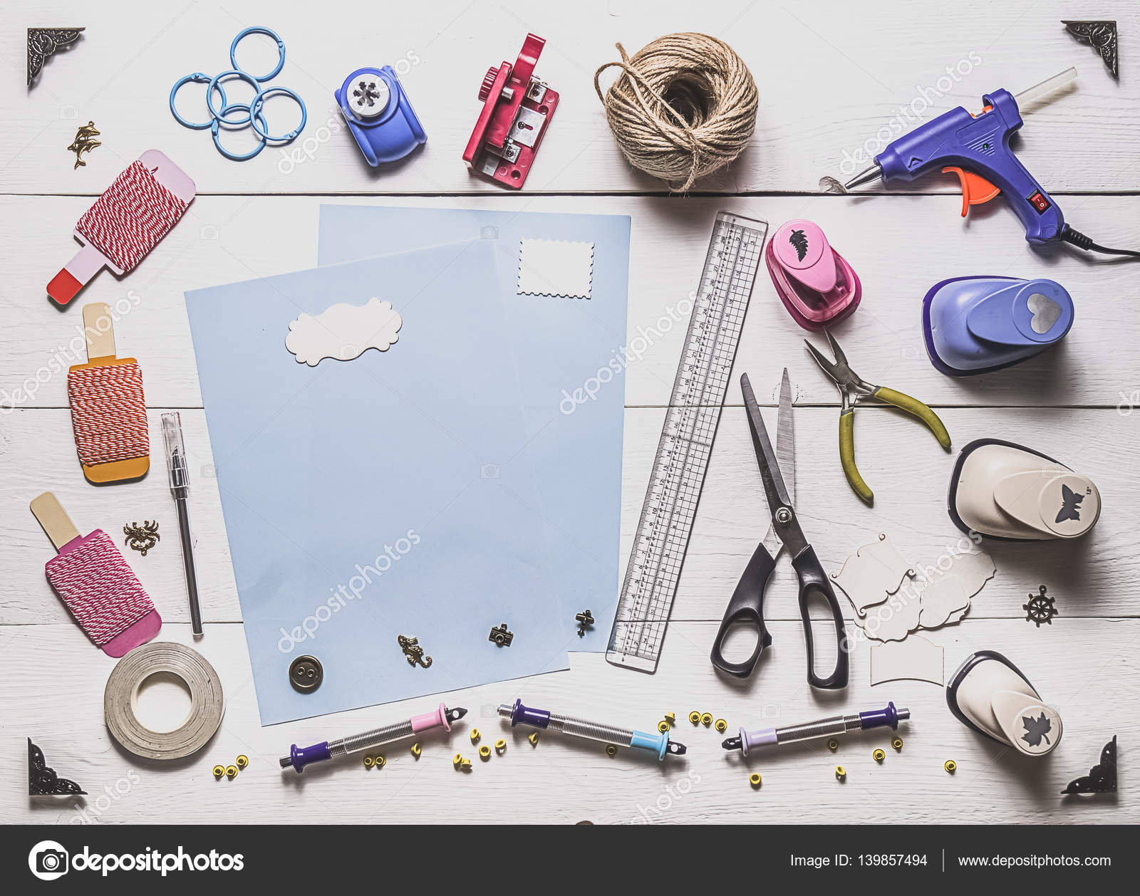 Tools for scrapbooking Stock Photo by ©duh84 139857494